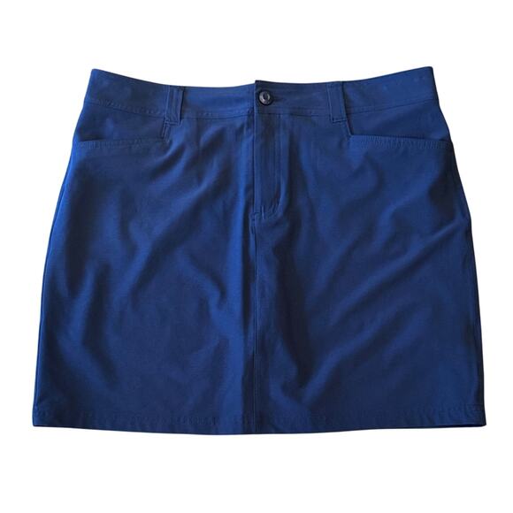 Eddie Bauer Adventurer Outdoor Navy Skort Size 10 - Picture 1 of 9